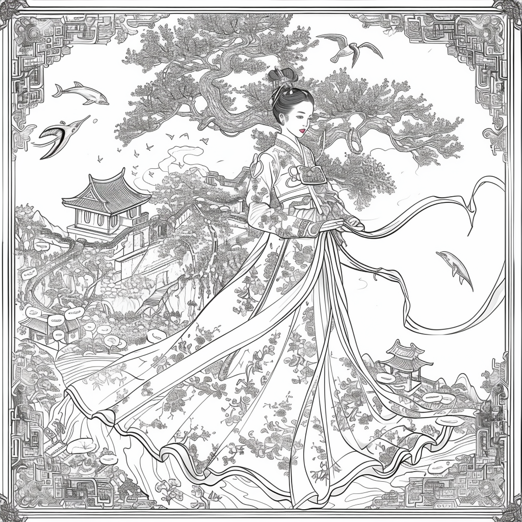 Celestial Goddess – Blessing of Peace and Life