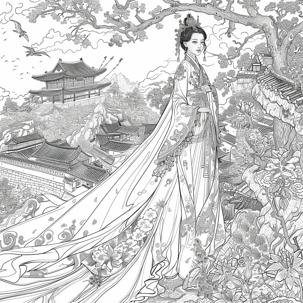 The Sky Princess of Blossoming Realms