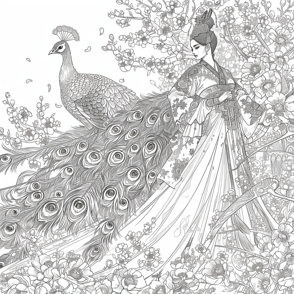 The Princess of the Peacock Moon