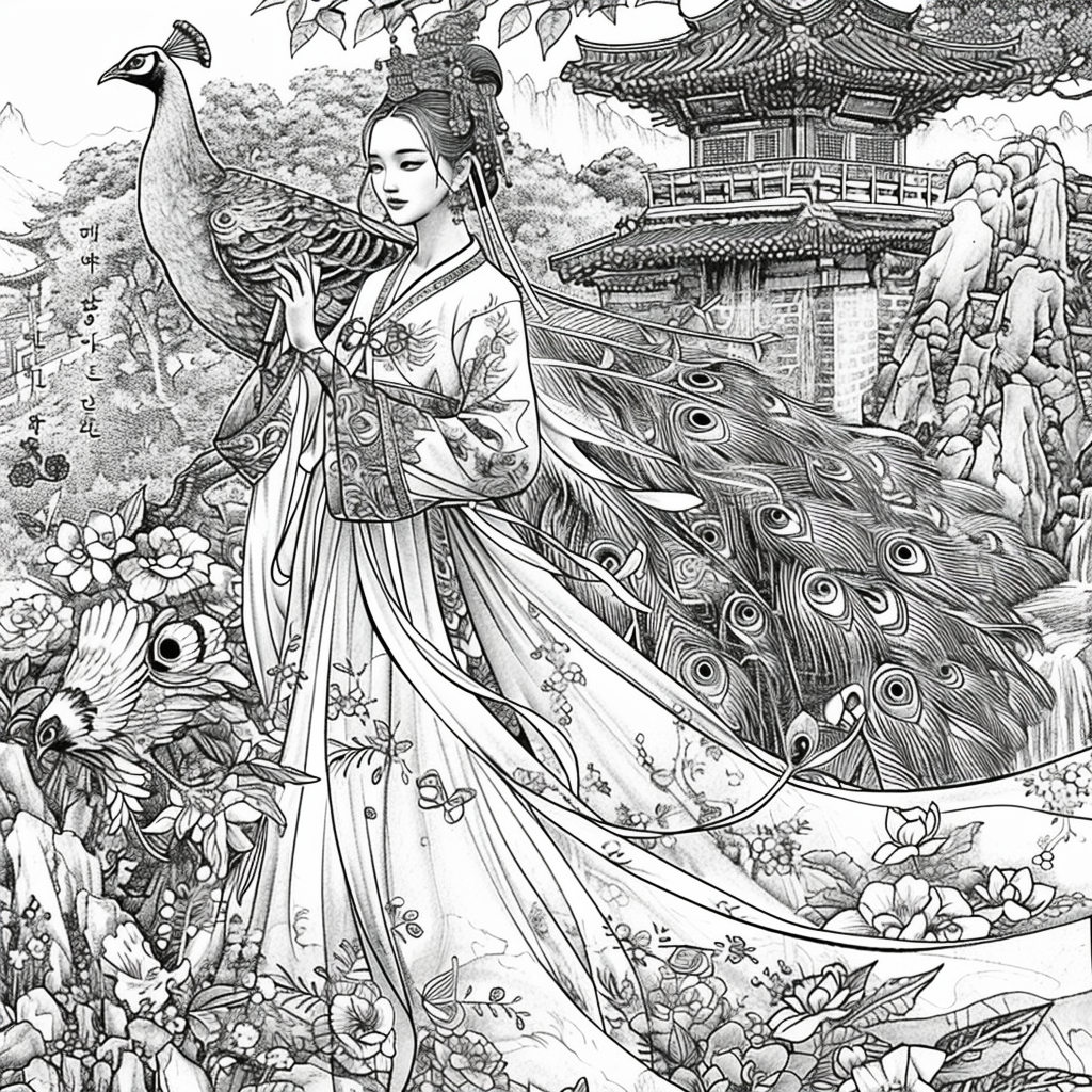 The Princess of the Peacock Moon