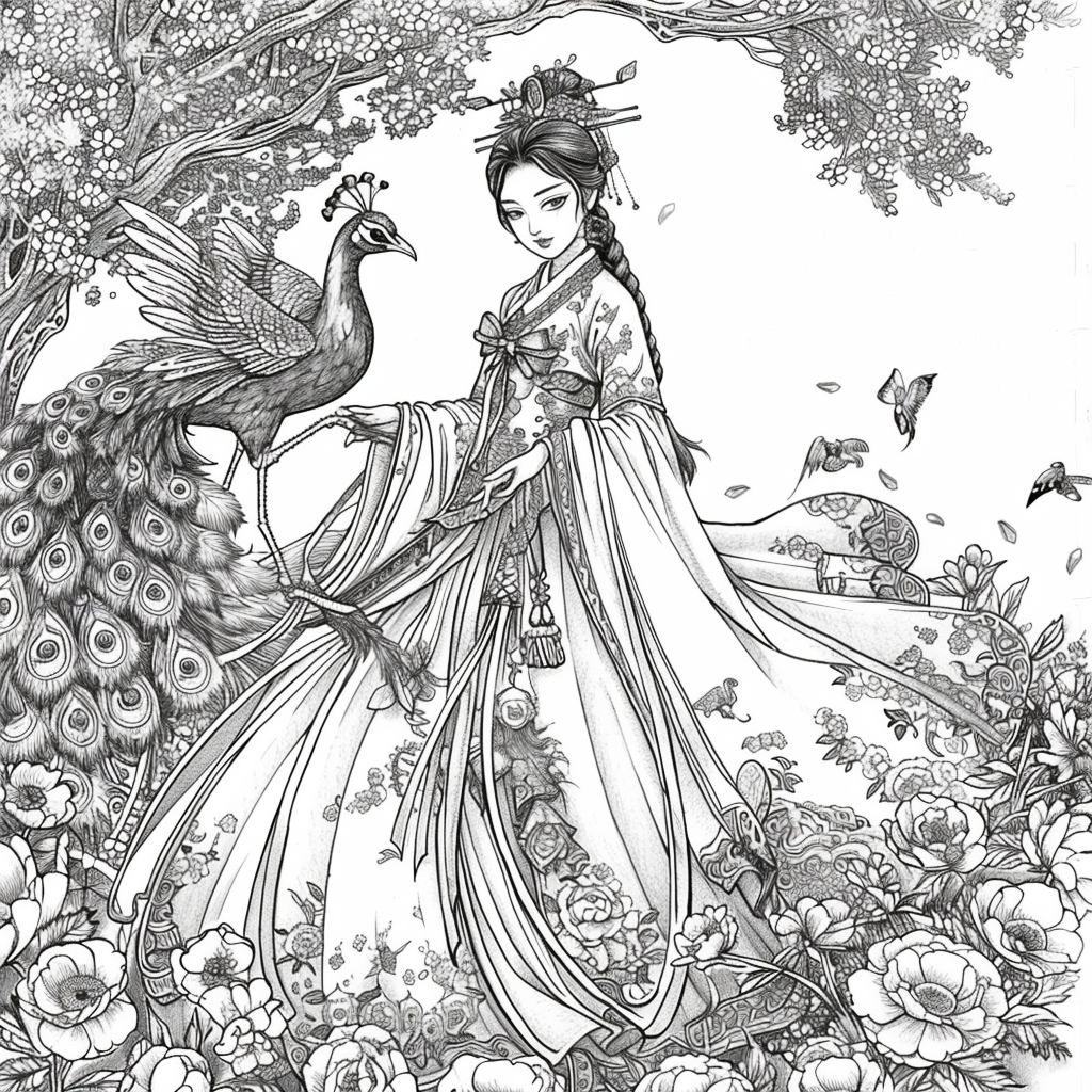 The Princess of the Peacock Moon