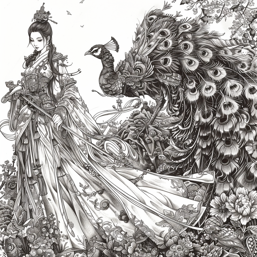 The Princess of the Peacock Moon