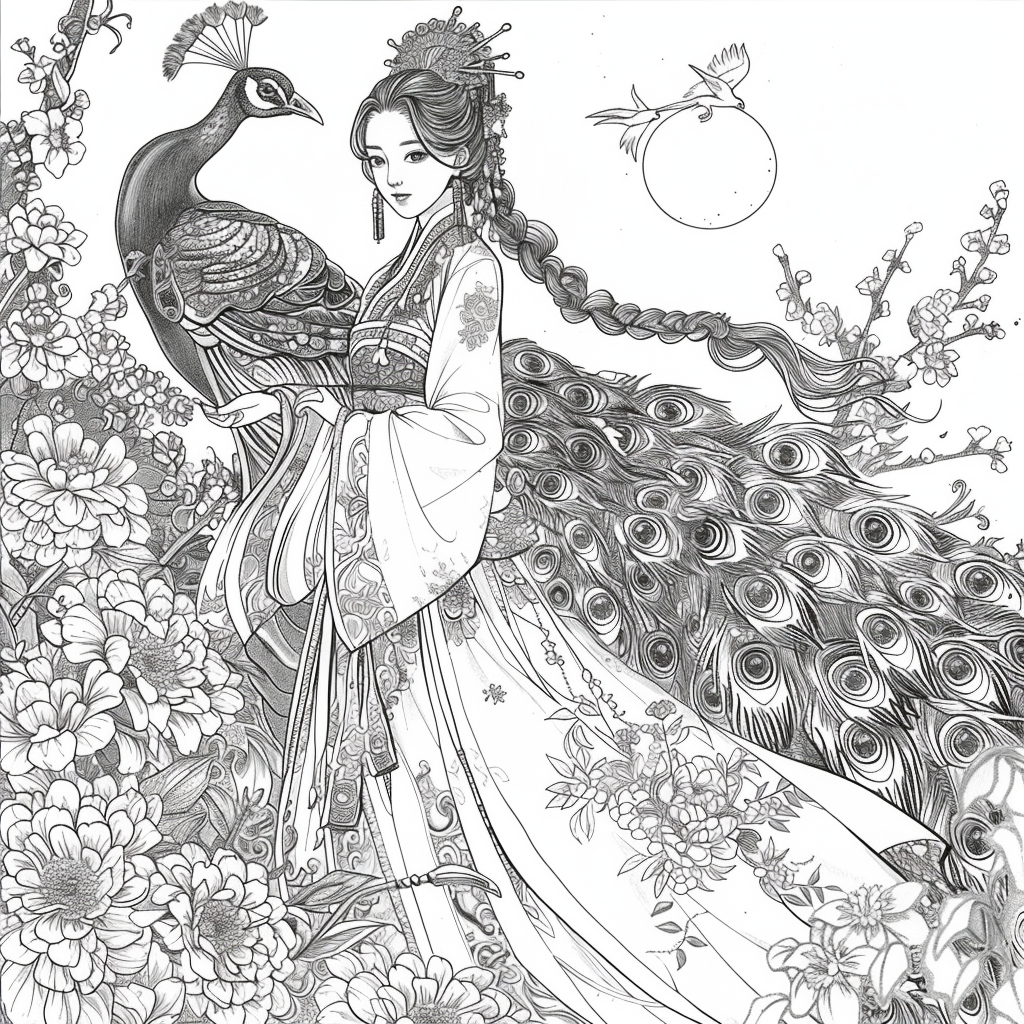 The Princess of the Peacock Moon