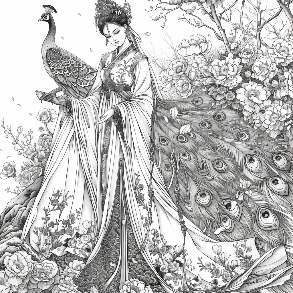 The Princess of the Peacock Moon