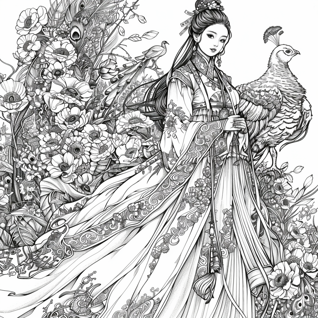 The Princess of the Peacock Moon