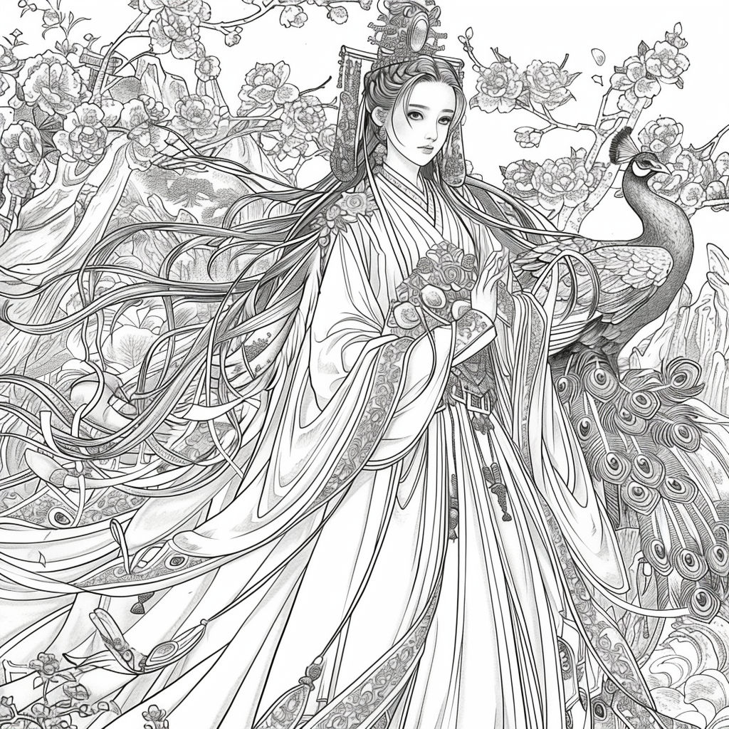The Princess of the Peacock Moon