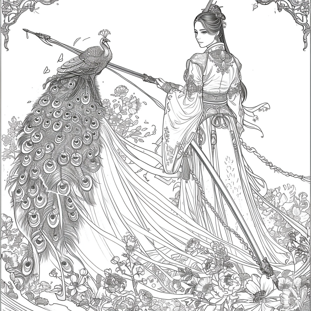 The Peacock Empress of Radiant Harmony
