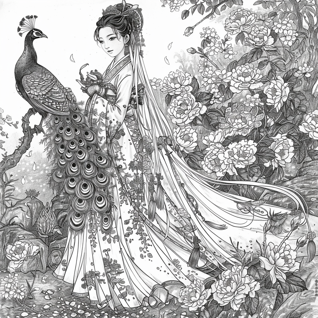 The Peacock Empress of Radiant Harmony