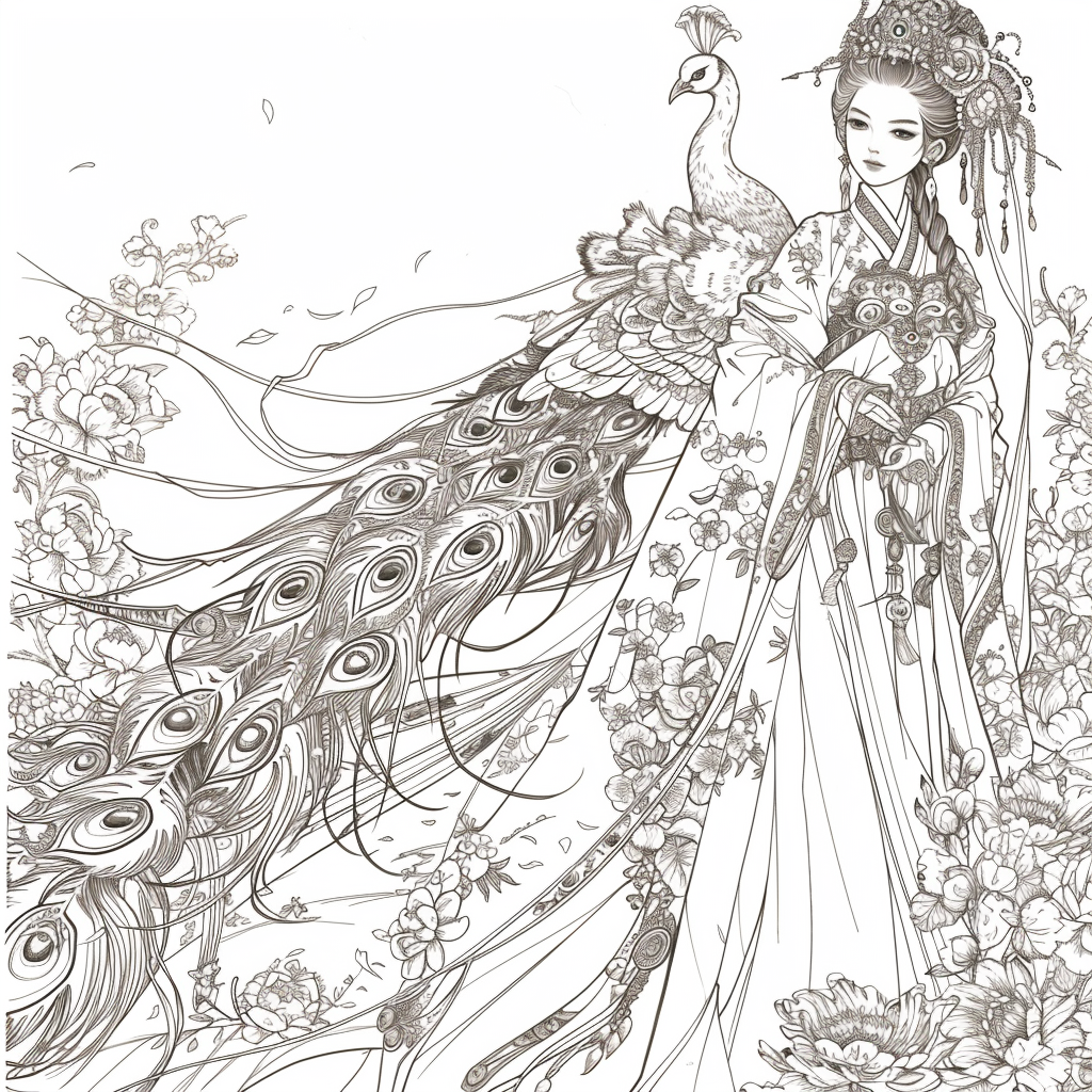 The Peacock Empress of Radiant Harmony