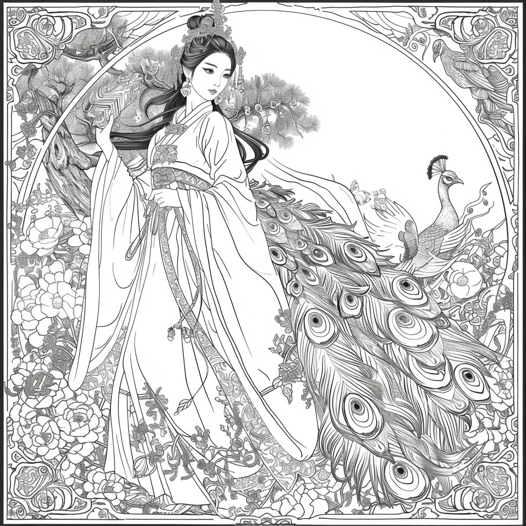 The Peacock Empress of Radiant Harmony