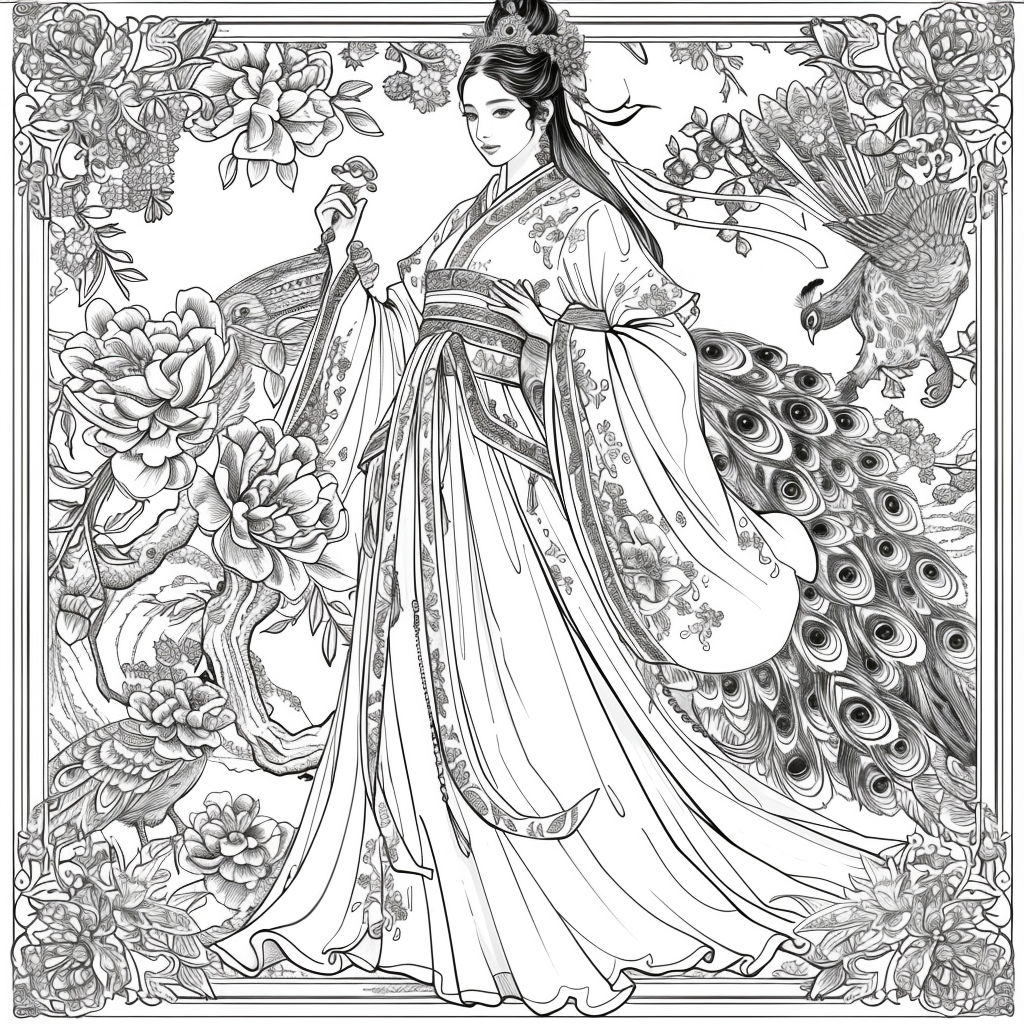 The Peacock Empress of Radiant Harmony