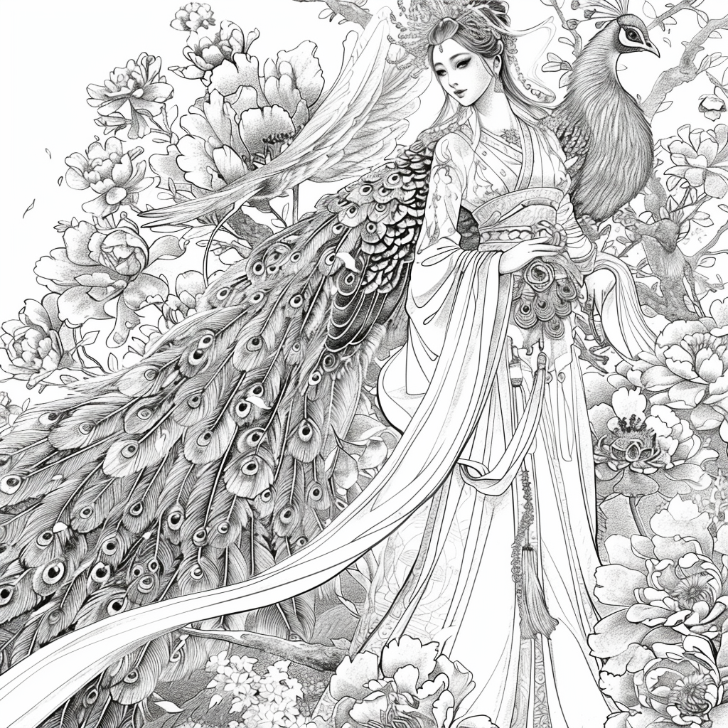 The Peacock Empress of Radiant Harmony