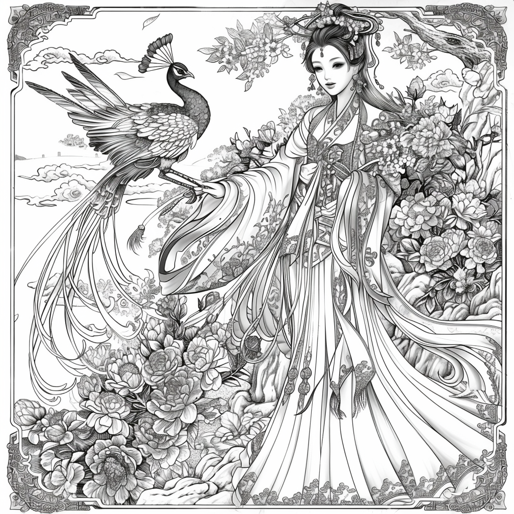 The Peacock Empress of Radiant Harmony