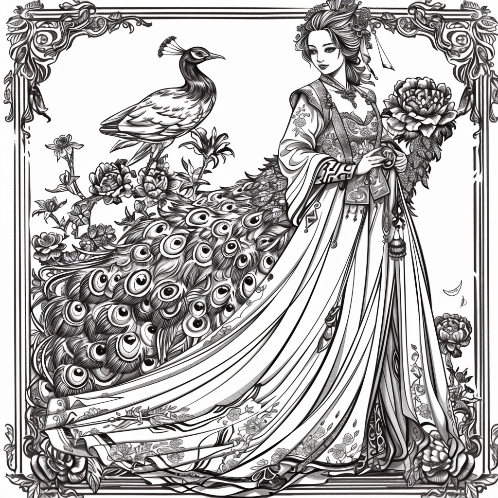 The Peacock Empress of Radiant Harmony