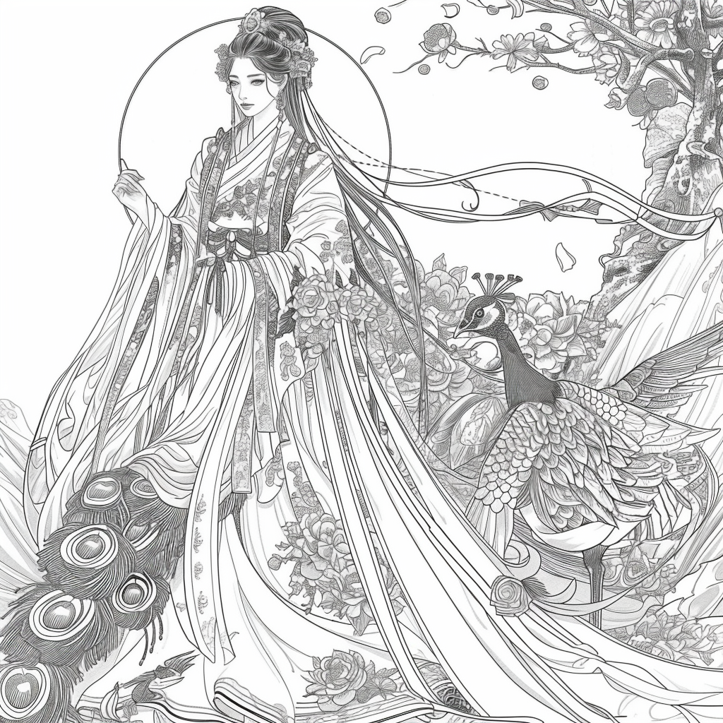 The Peacock Empress of Radiant Harmony