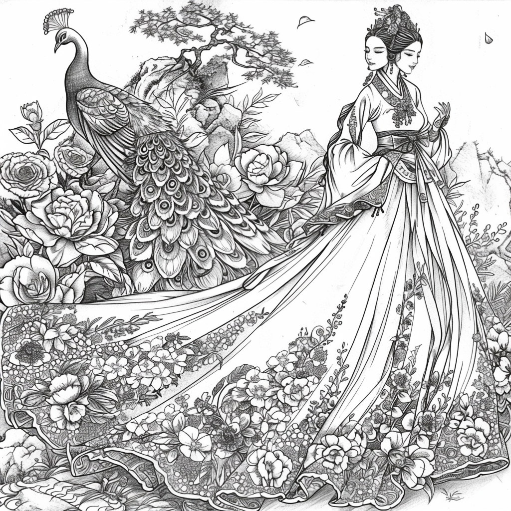 The Peacock Empress of Radiant Harmony