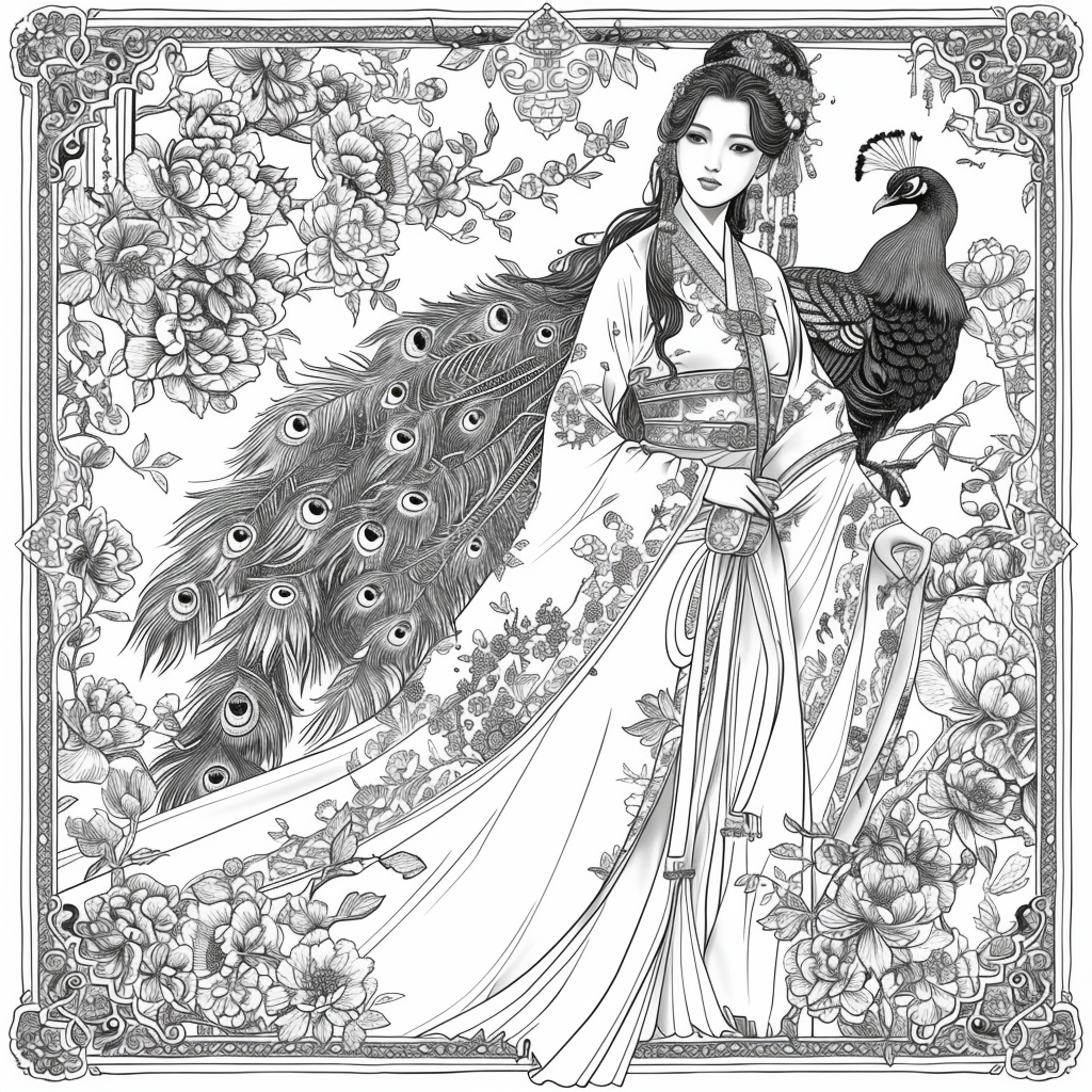 The Peacock Empress of Radiant Harmony