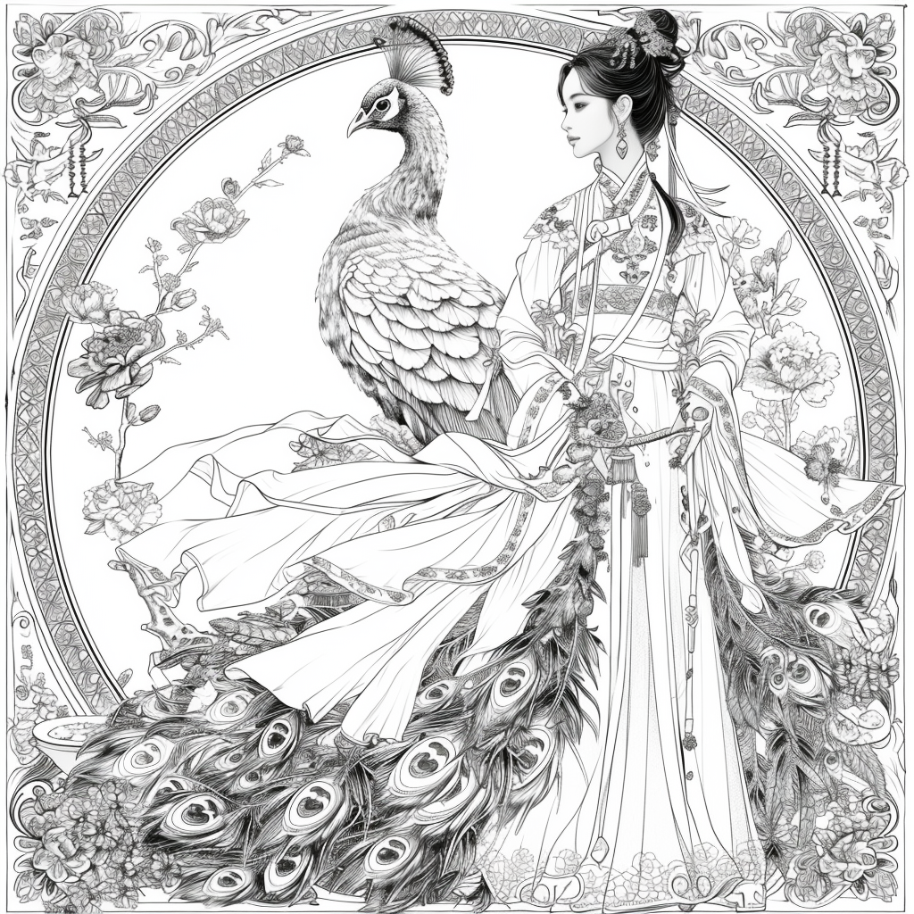 The Peacock Empress of Radiant Harmony