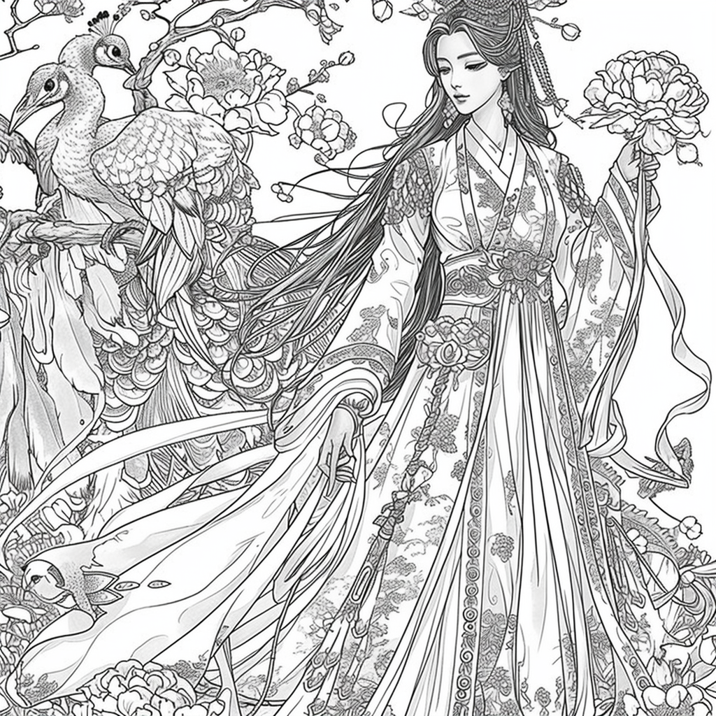 The Peacock Empress of Radiant Harmony