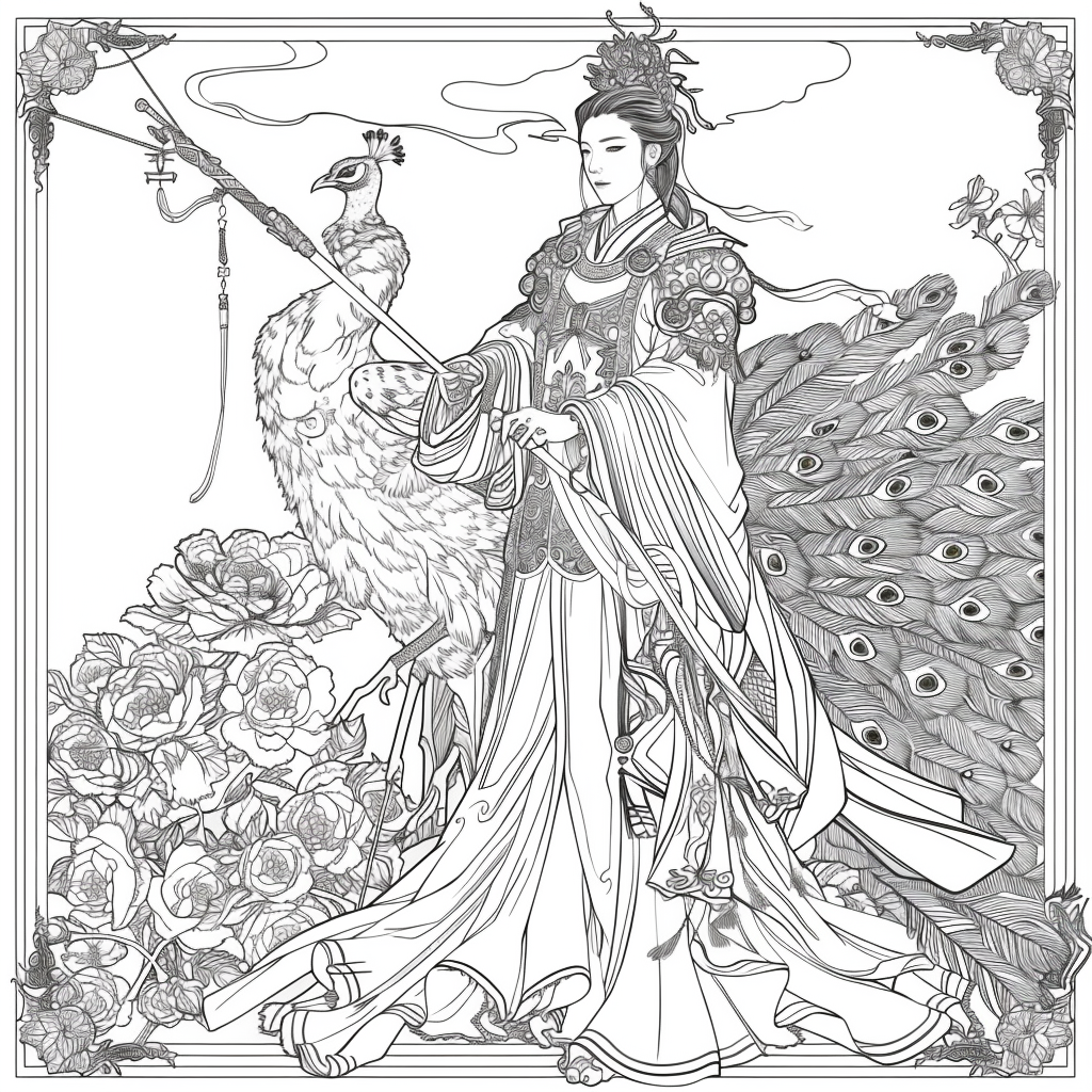 The Peacock Empress of Radiant Harmony