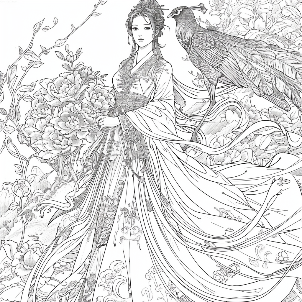 The Peacock Empress of Radiant Harmony