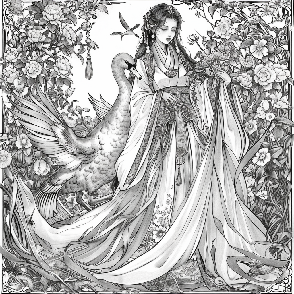 The Blossom Princess and Her Noble Steed