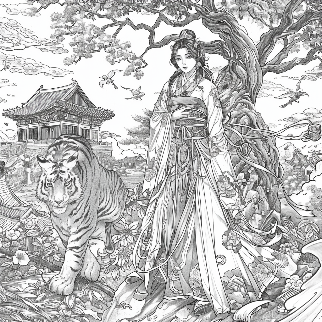 The Blossom Princess of the Golden Court