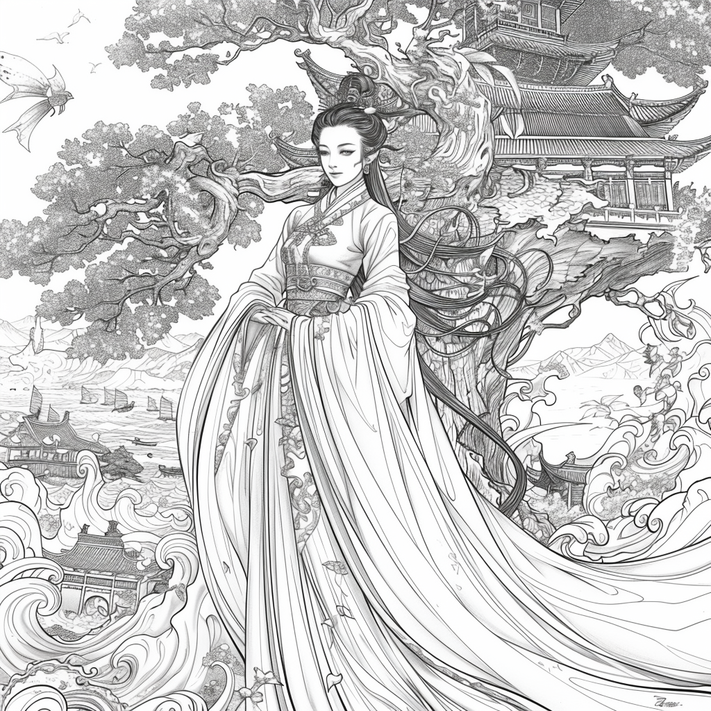 The Sky Princess of Blossoming Realms