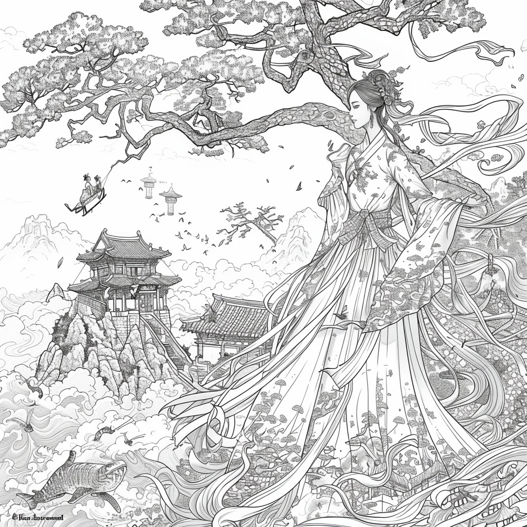 The Sky Princess of Blossoming Realms