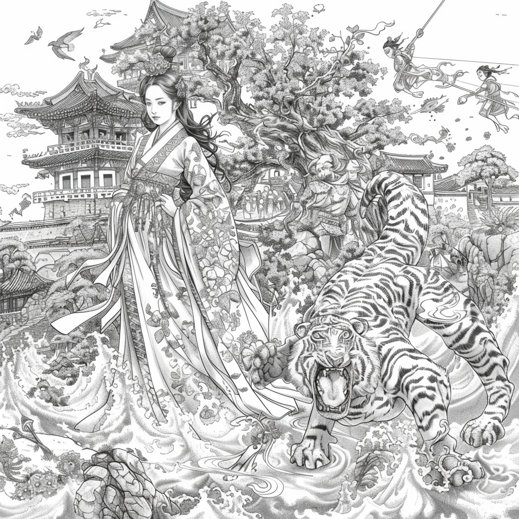 The Blossom Princess of the Golden Court