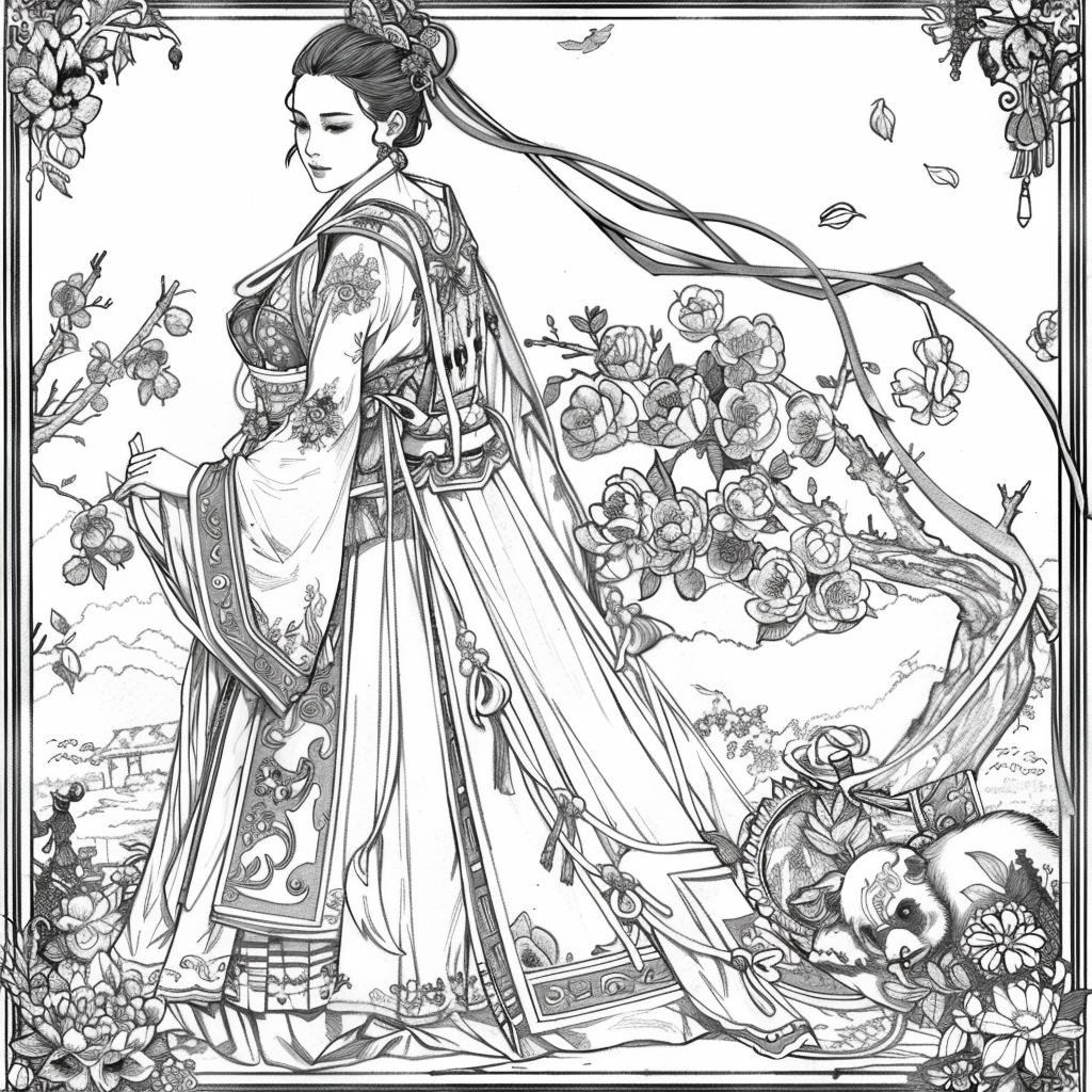 Harmony in the Bamboo Garden