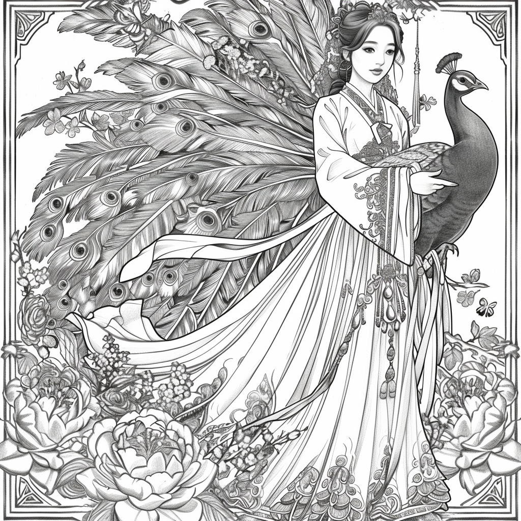 The Princess of the Peacock Moon
