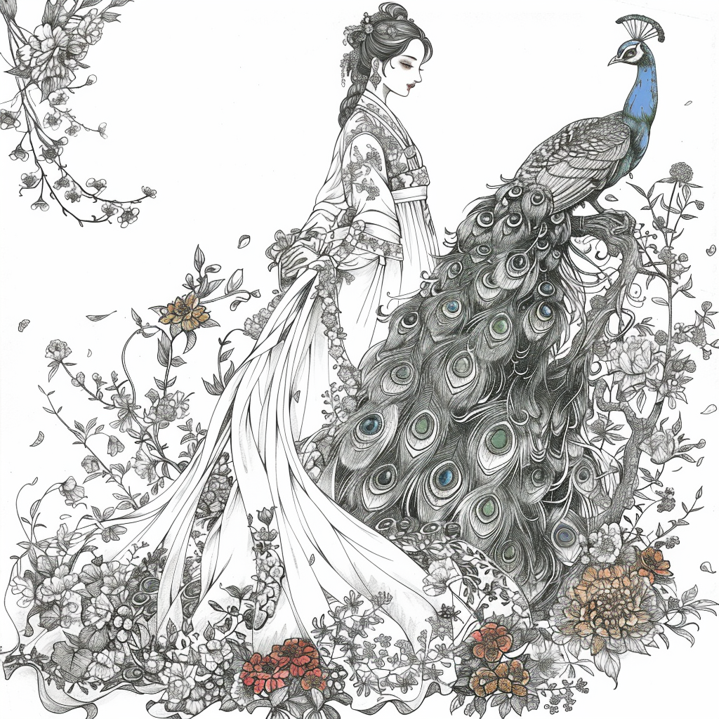 The Princess of the Peacock Moon
