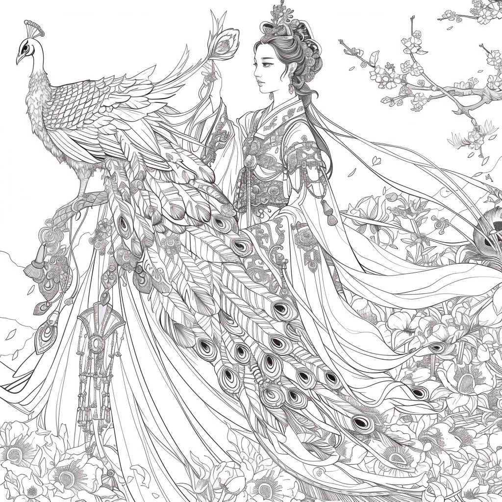 The Princess of the Peacock Moon