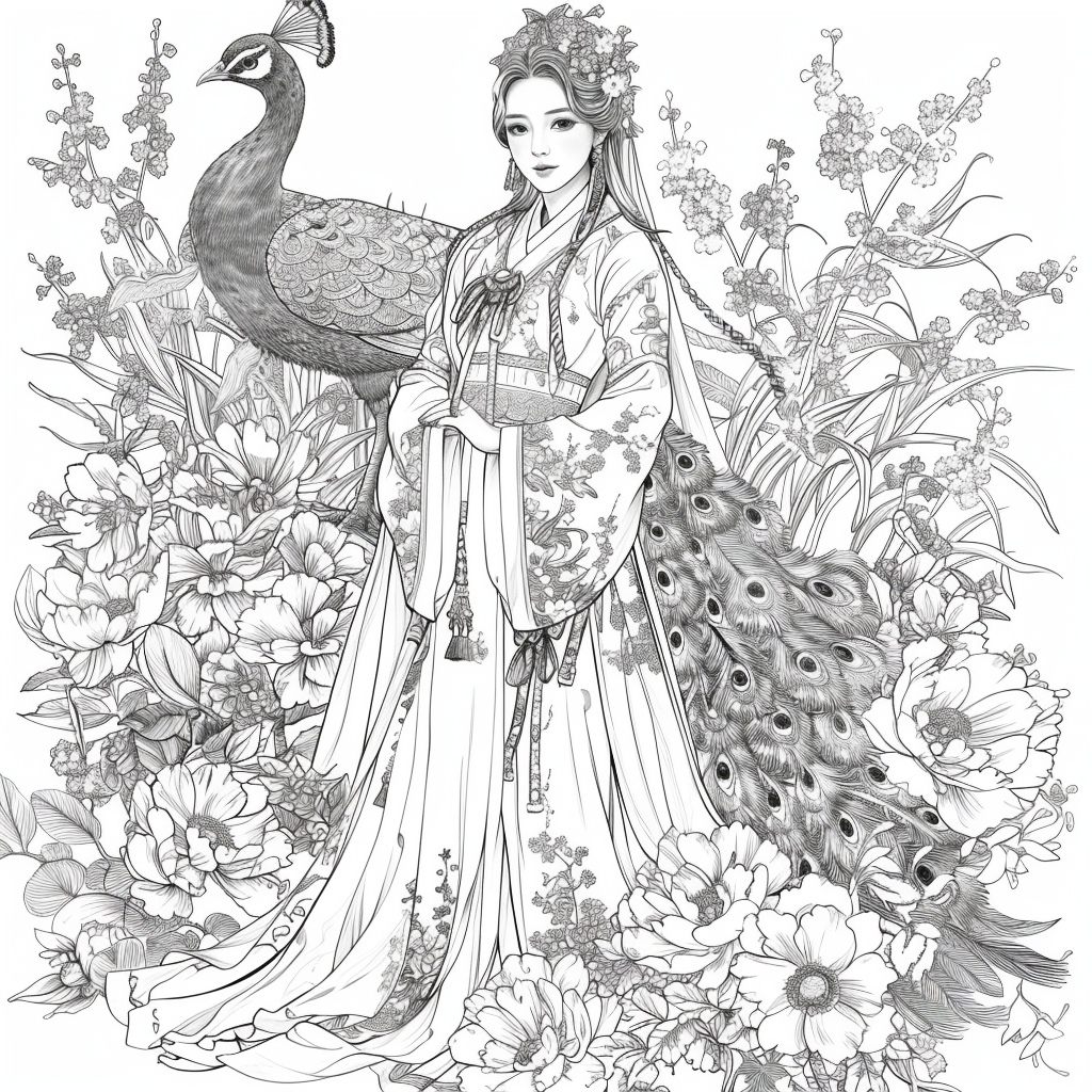 The Princess of the Peacock Moon
