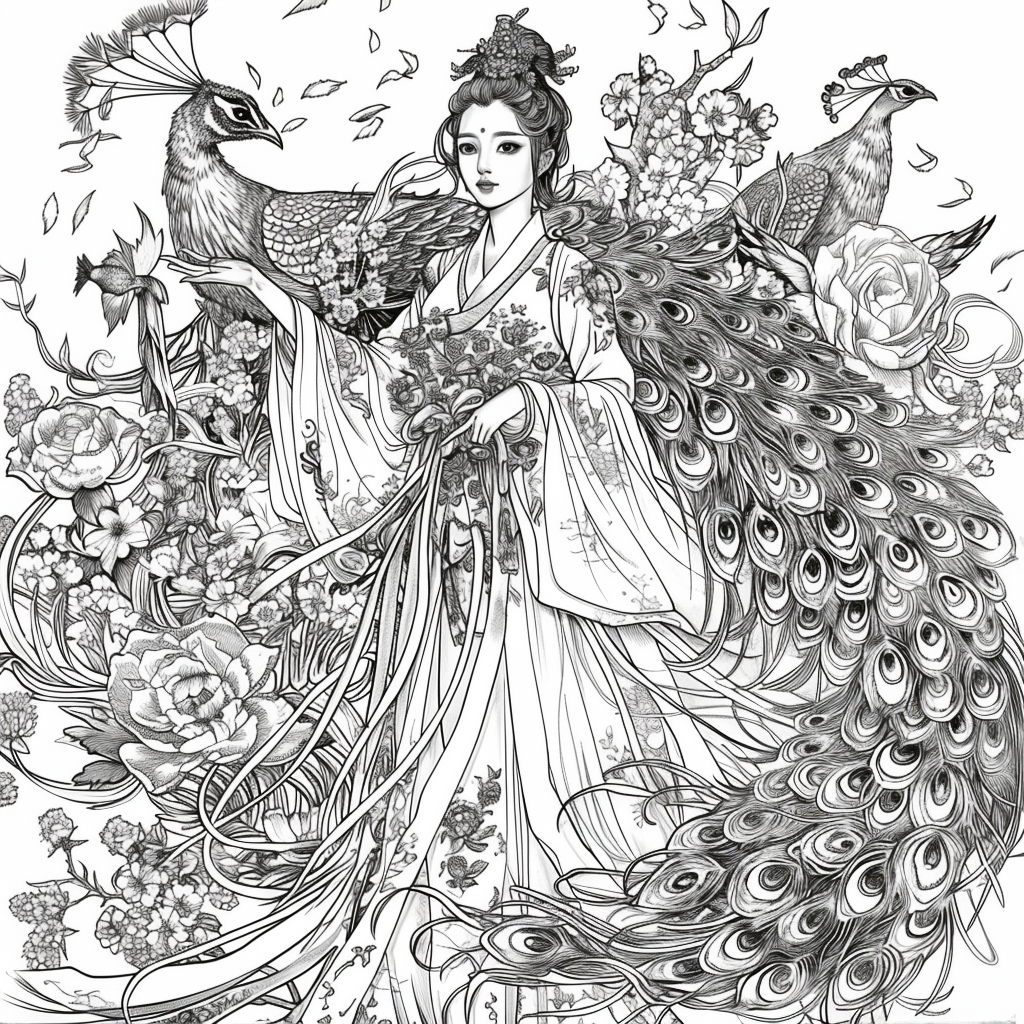 The Princess of the Peacock Moon