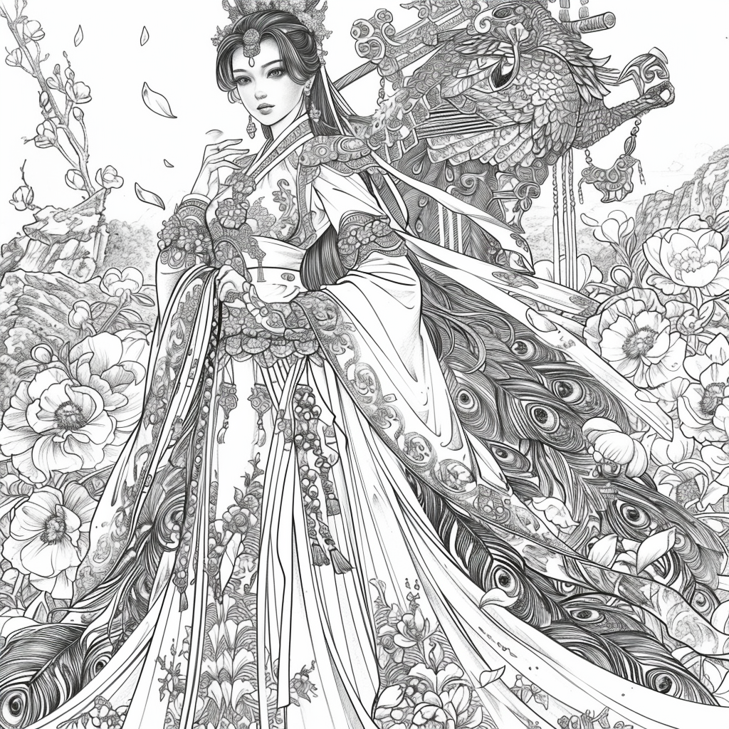 The Princess of the Peacock Moon