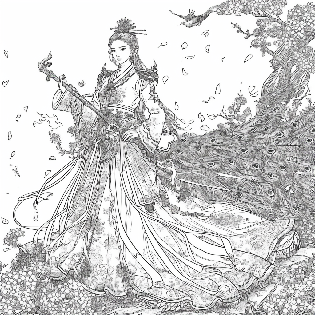 The Princess of the Peacock Moon