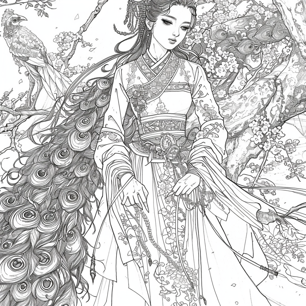 The Princess of the Peacock Moon