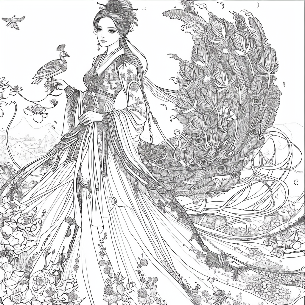 The Princess of the Peacock Moon