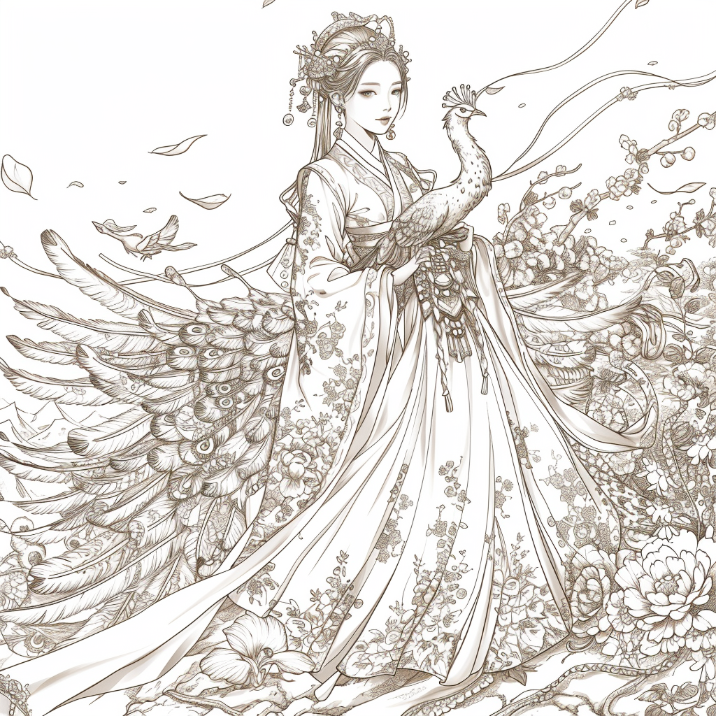 The Princess of the Peacock Moon