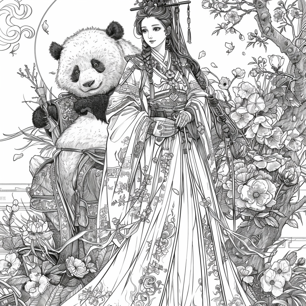 Harmony in the Bamboo Garden