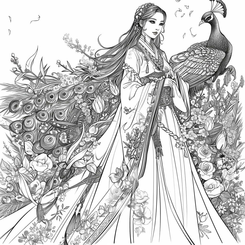 The Princess of the Peacock Moon