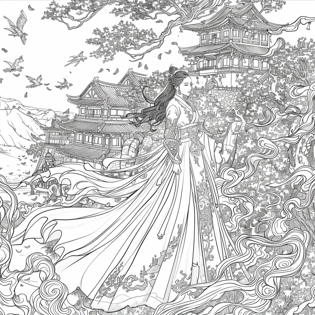 Celestial Goddess – Blessing of Peace and Life