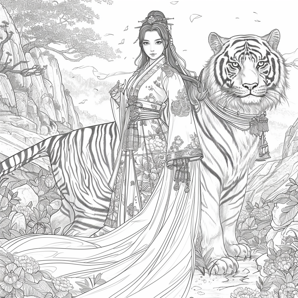 Divine Radiance – The Serene Lotus Priestess