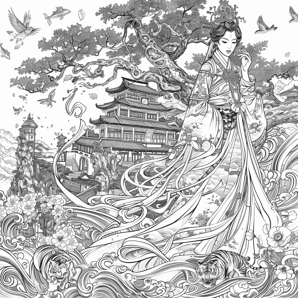 The Blossom Princess of the Golden Court