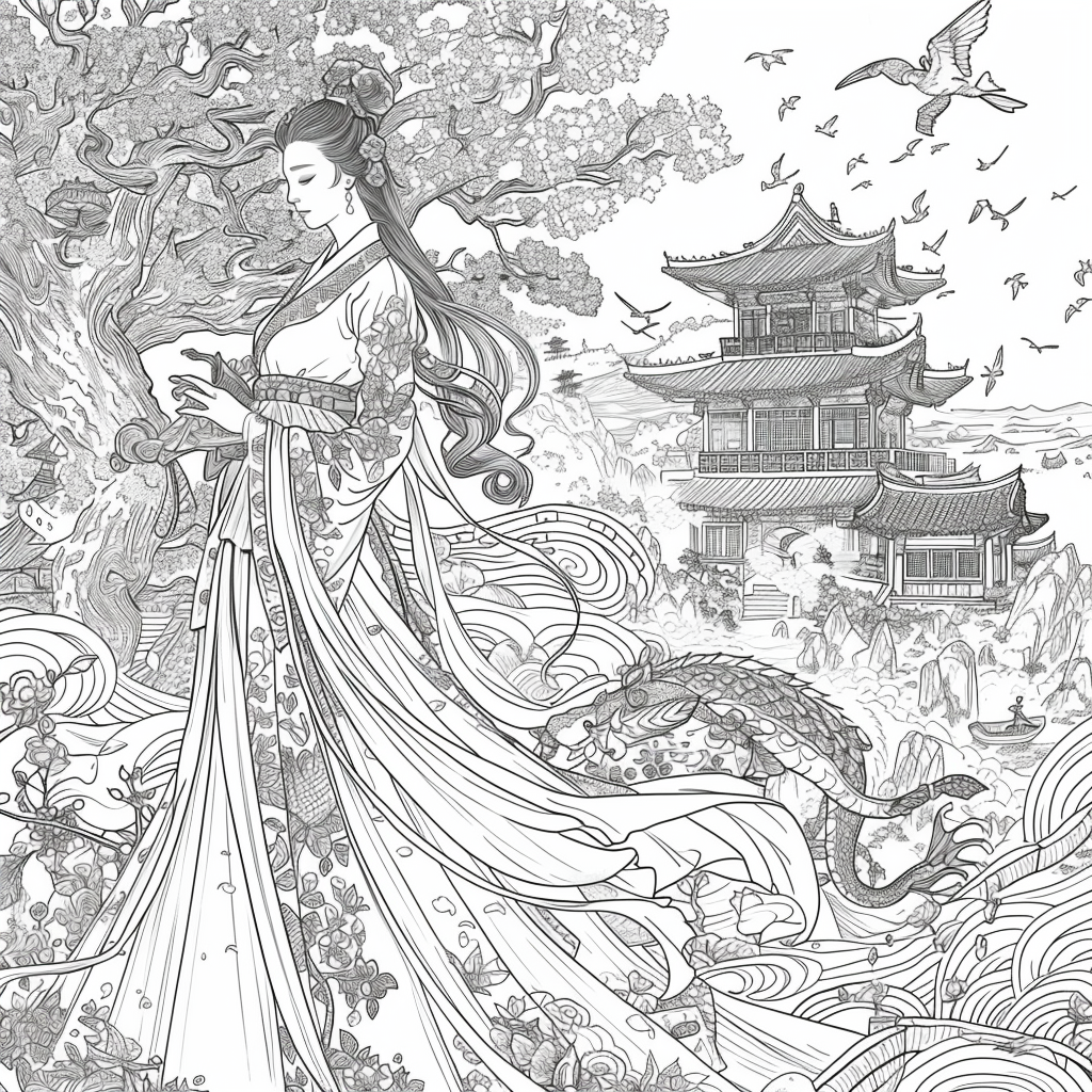 The Blossom Princess of the Golden Court