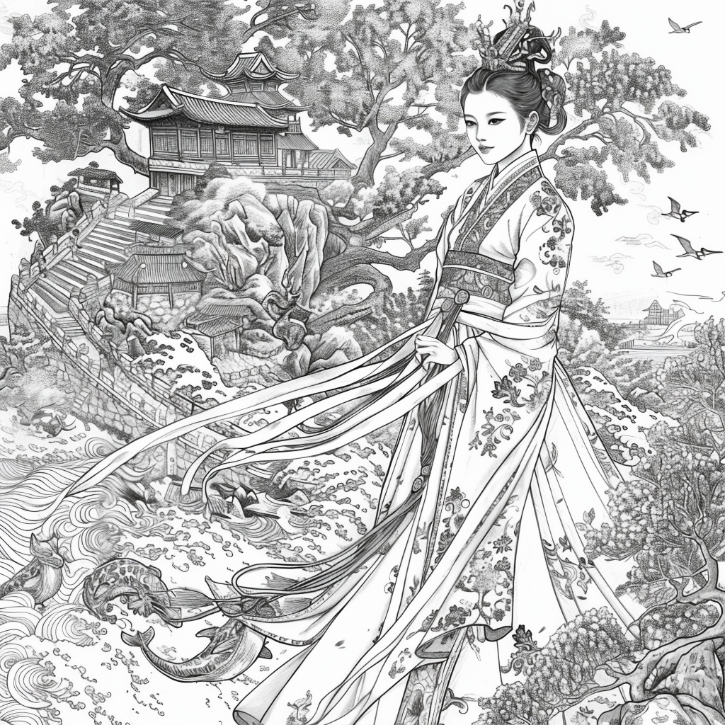 The Sky Princess of Blossoming Realms