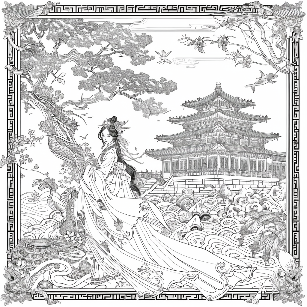 The Sky Princess of Blossoming Realms