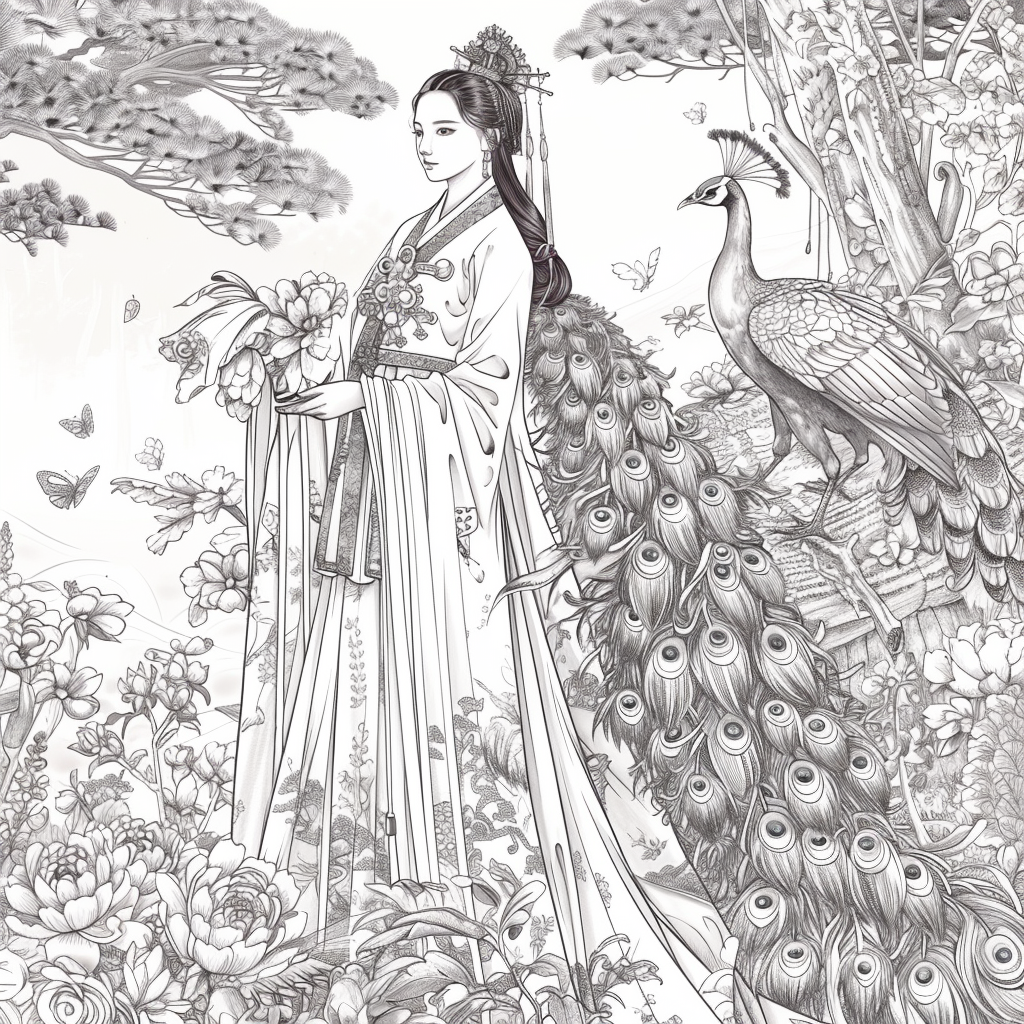 The Princess and the Peacock